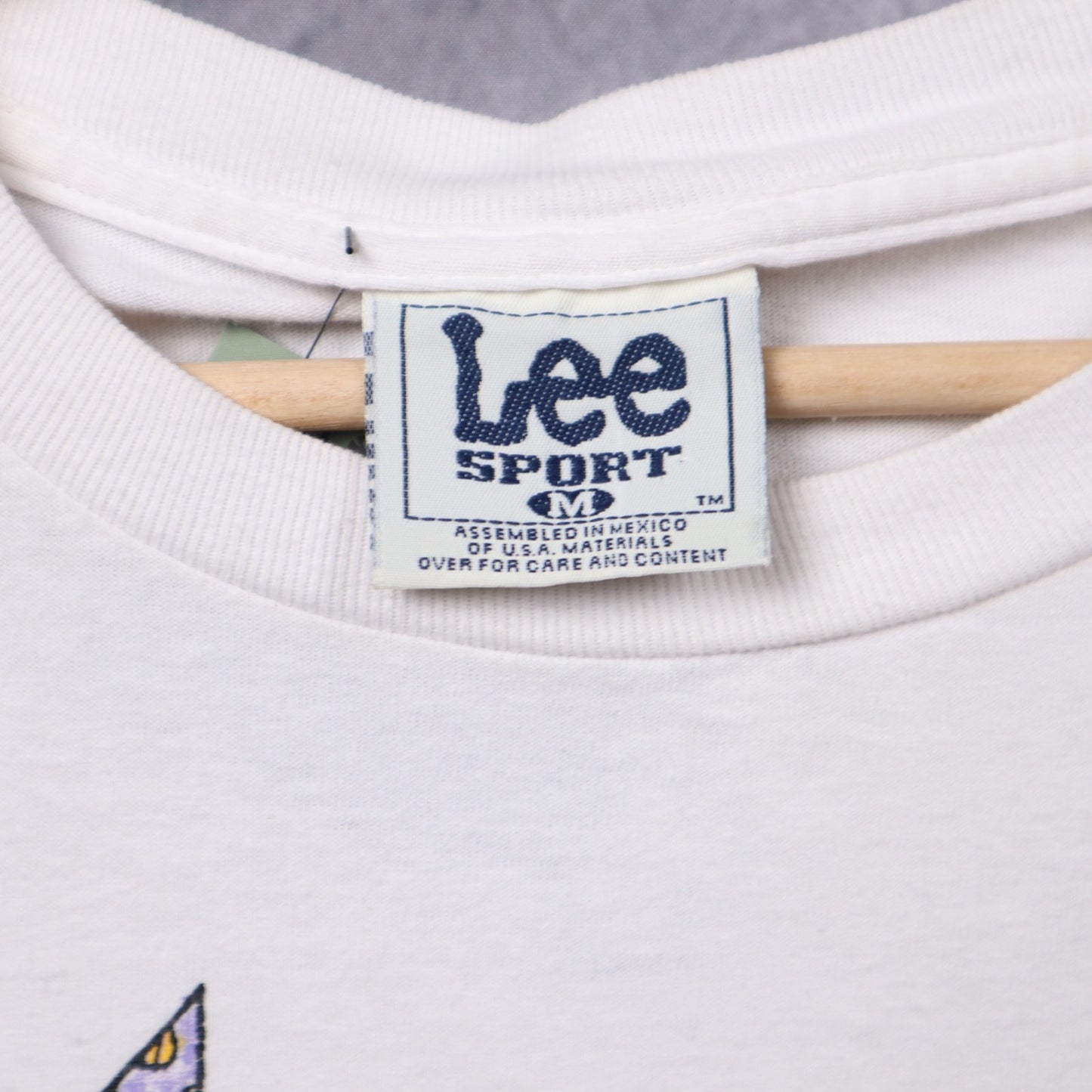 Late 90s White Y2K Millennium 01-01-00 Ralph VCR Shirt 5390
