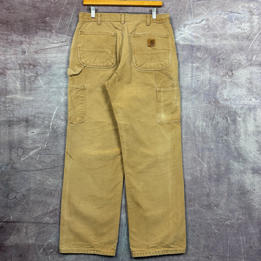 Early 00s Tan Brown Carhartt Carpenter Work Pants 32x29.5 2469