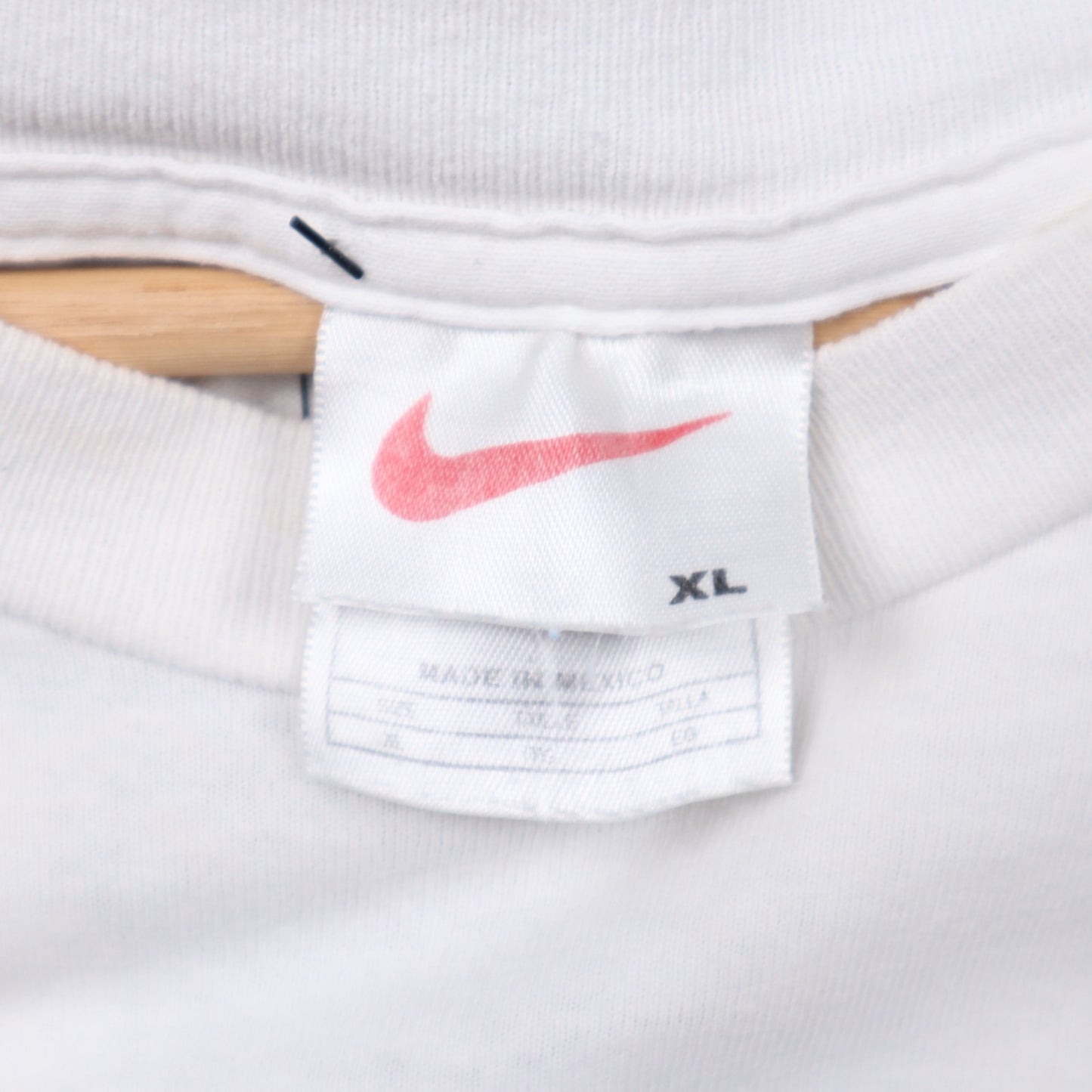 90s White Nike "Pitchers Want To Be Hitters?" Baseball Shirt 5522