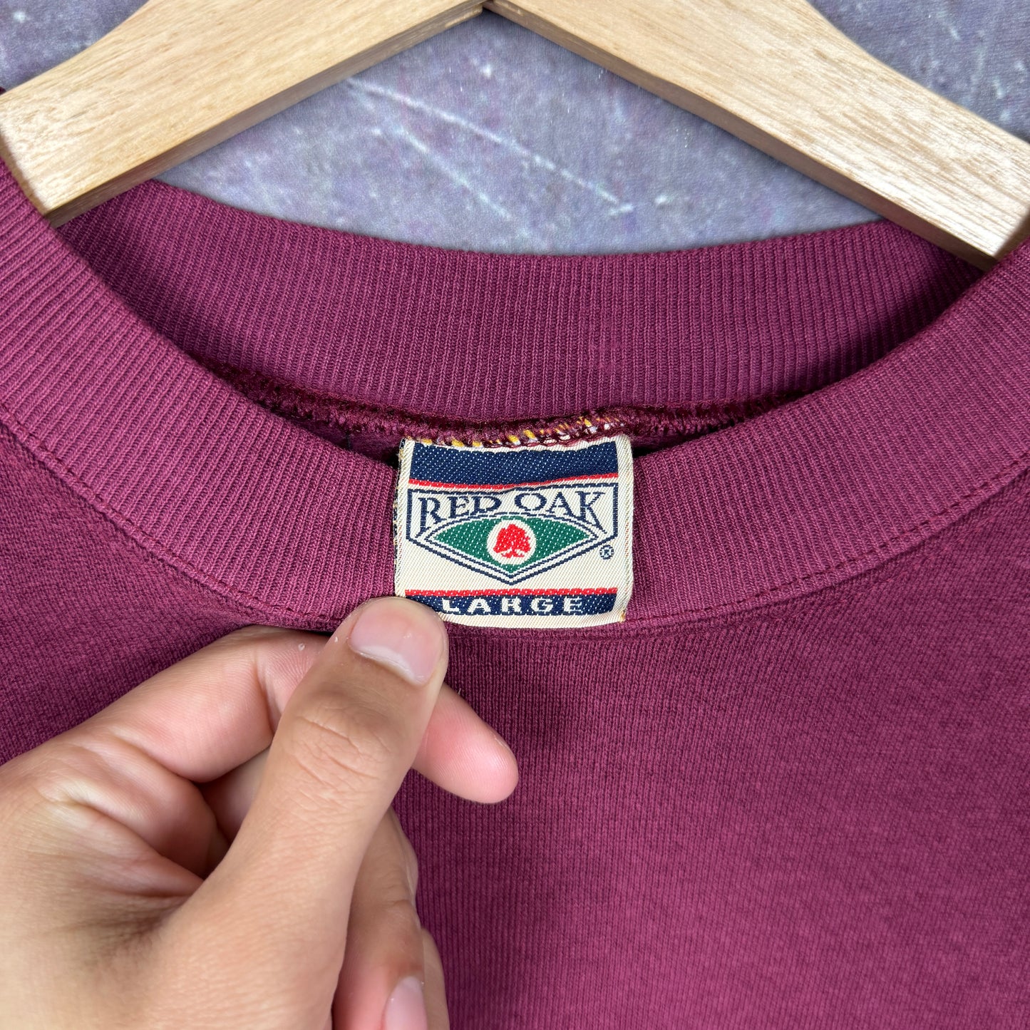 90s Maroon Red Mississippi State Bulldogs Bully the Bulldog Graphic Crewneck Sweatshirt M 1791