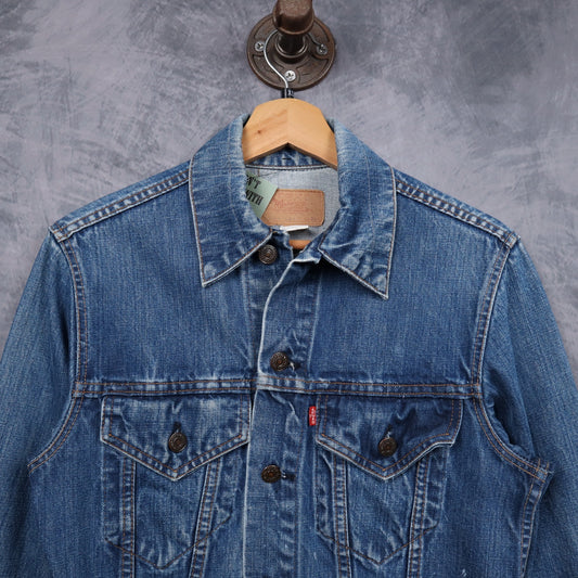 70s Medium Wash Levi's Type III Denim Jacket 5081