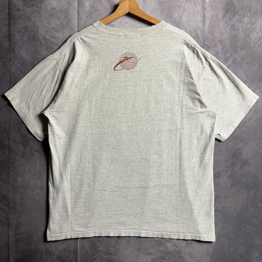 90s Grey Texas Longhorns Reebok Volleyball Shirt 4536
