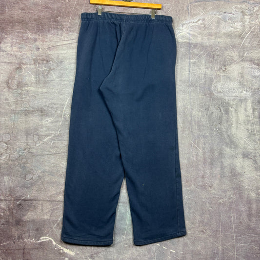 Early 00s Navy Blue Nike Baggy Sweatpants 36x33.5 2079