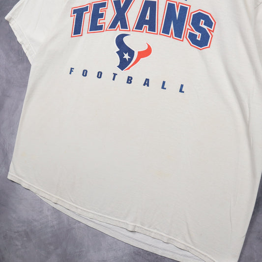 Early 00s White Houston Texans Football Puma Shirt 6700