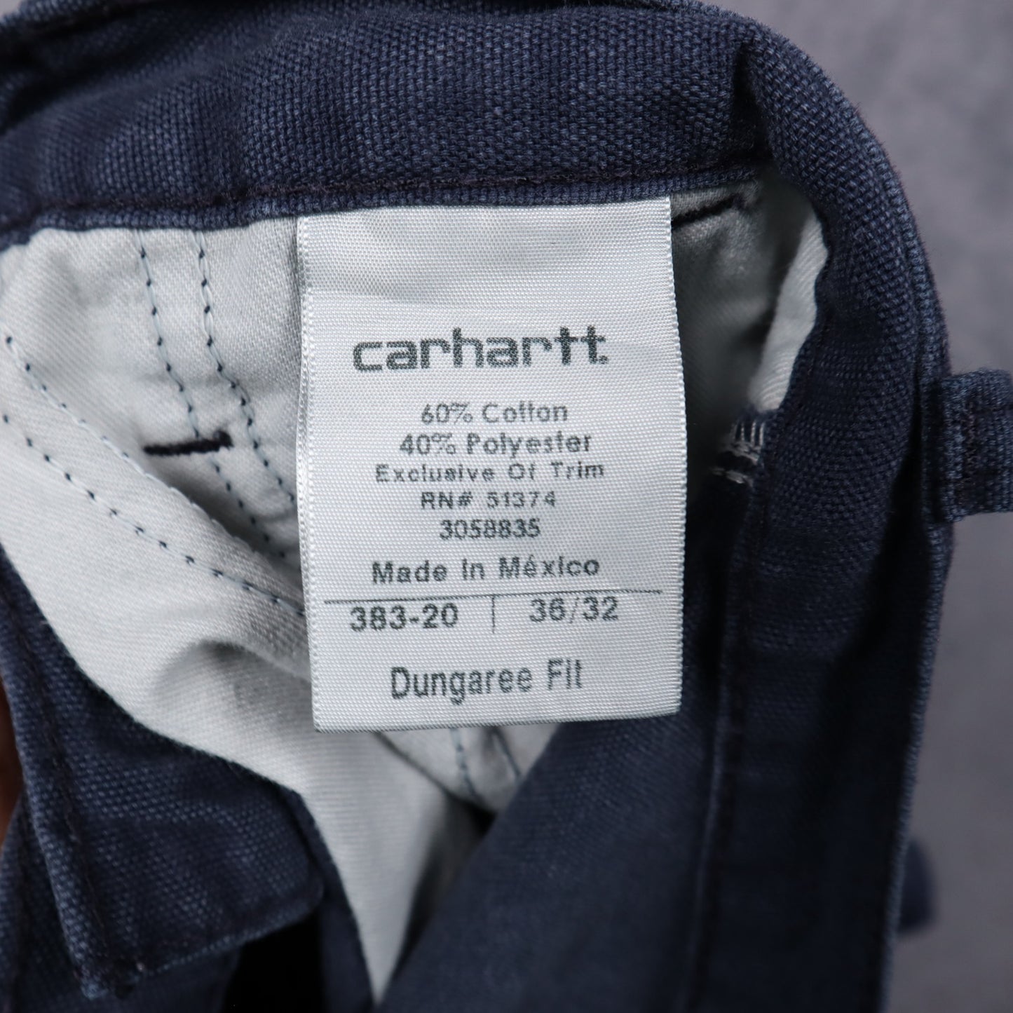 Early 2000s Navy Carhartt Dungaree Fit Carpenter Shorts 5202