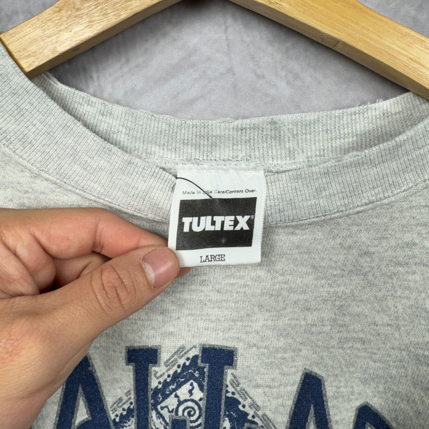 90s Grey Dallas Cowboys Crewneck Sweatshirt 4108