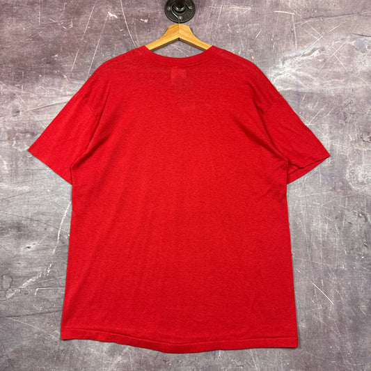 80s Red Harley Davidson Shirt 3130