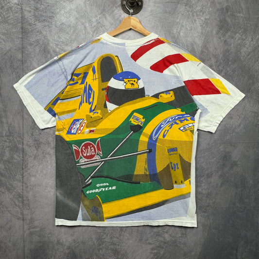 90s Camel Racing All Over Print Shirt 4020