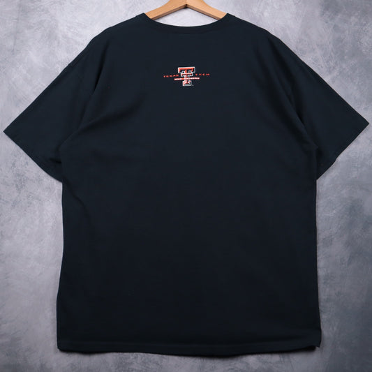 00s Black Texas Tech Red Raiders Beat Texas Shirt 4681