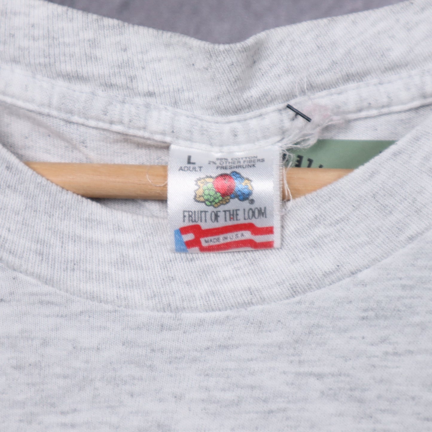 90s Heather Gray John Berry Motorcycle Tour Shirt 5445