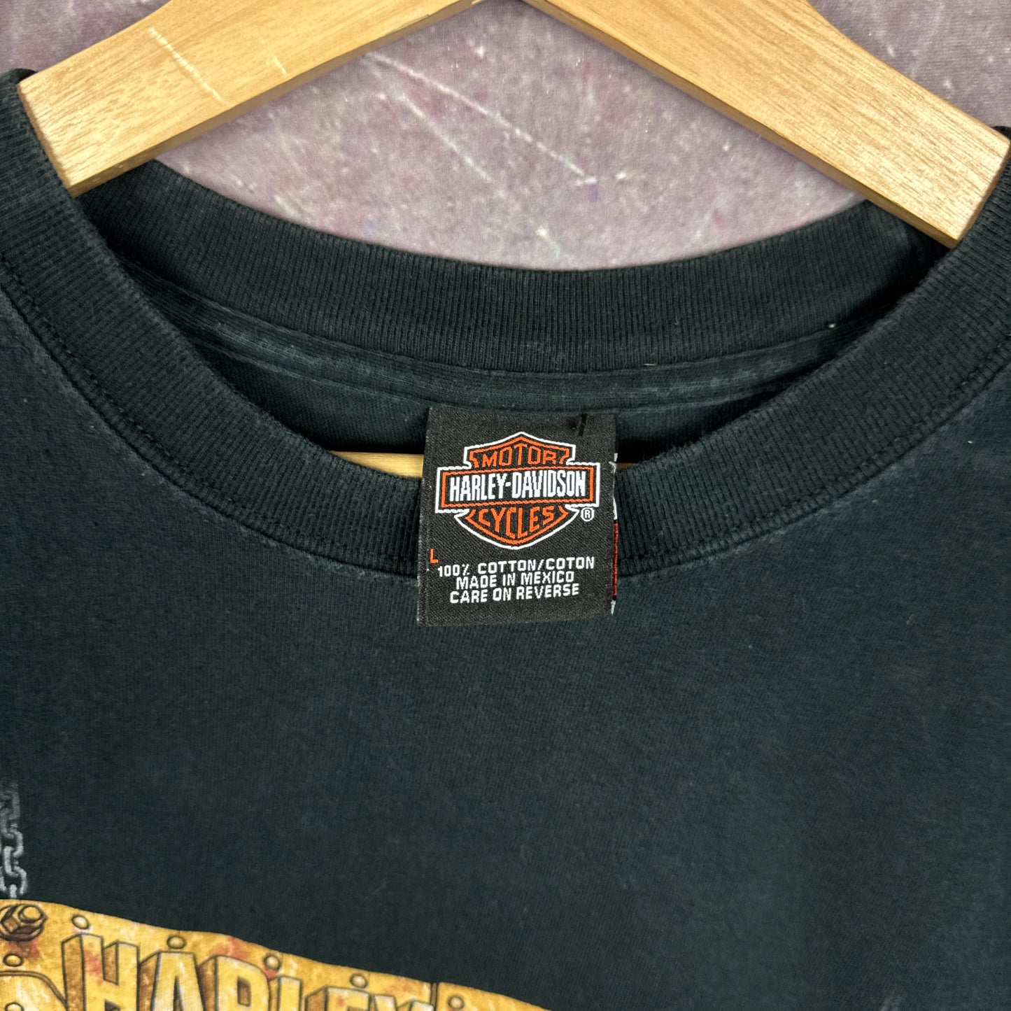 90s Black Harley Davidson Shirt 3173