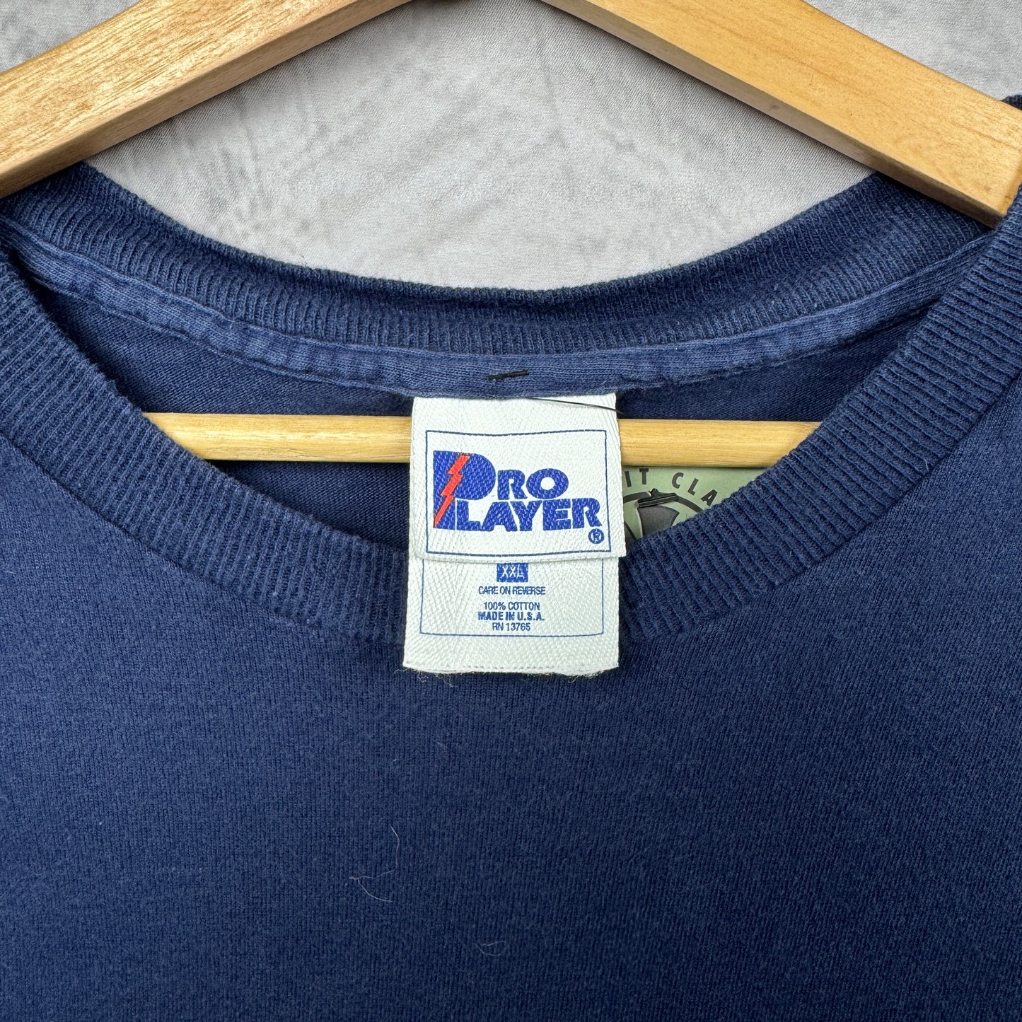 90s Blue Troy Aikman Dallas Cowboys Shirt 4263
