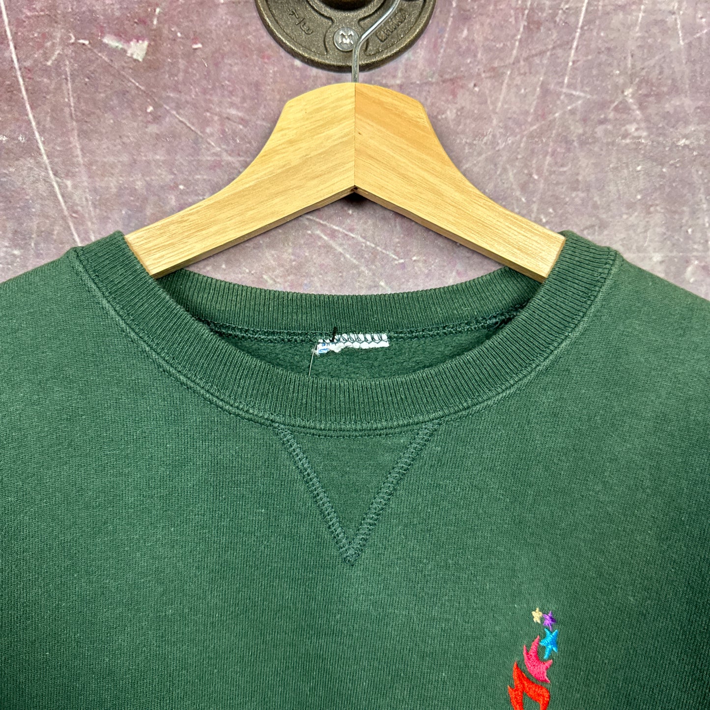 1996 Green Atlanta Olympics Sweatshirt 3486