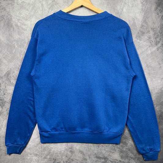 90s Blue New York Giants Crewneck Sweatshirt 4140