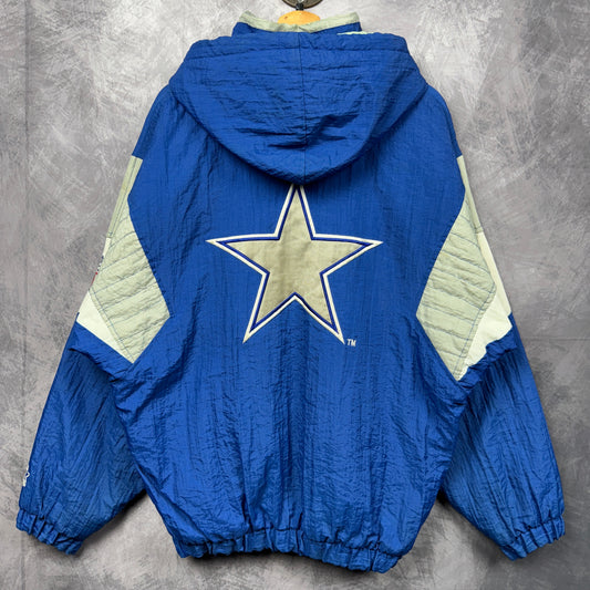 90s Blue Dallas Cowboys Starter Jacket 4088