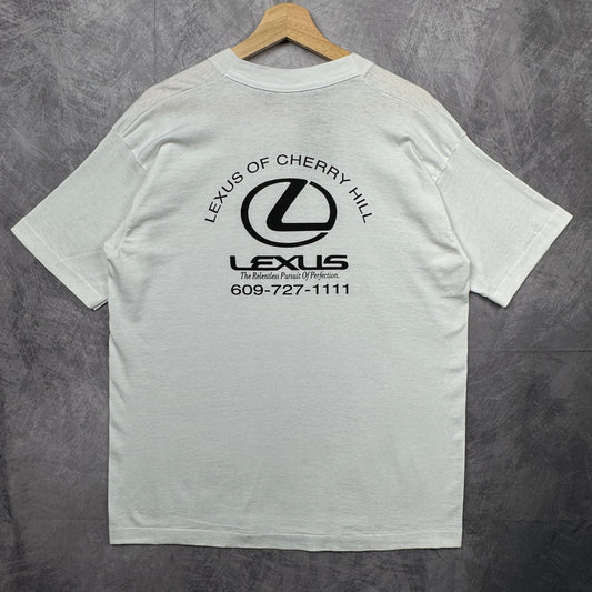 90s White Lexus Shirt 3905