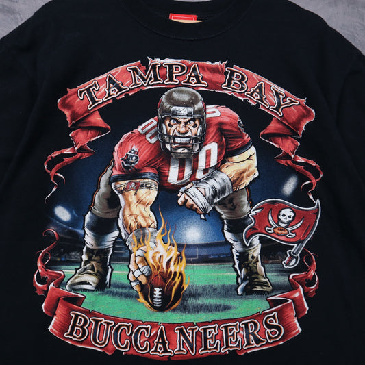 00s Black Tampa Bay Buccaneers Shirt 6753