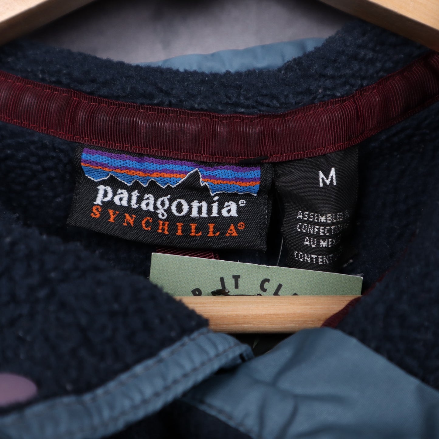 90s Navy Blue Patagonia Synchilla Snap T Fleece 5079