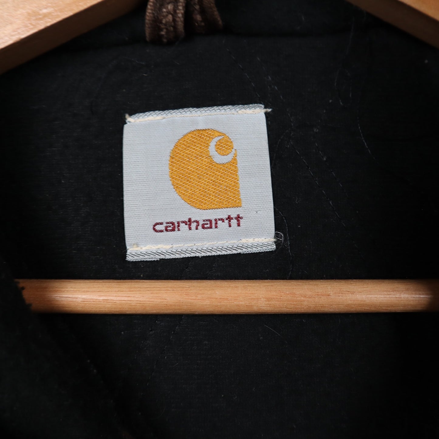 90s Mocha Brown Carhartt Hooded Active Jacket 4803