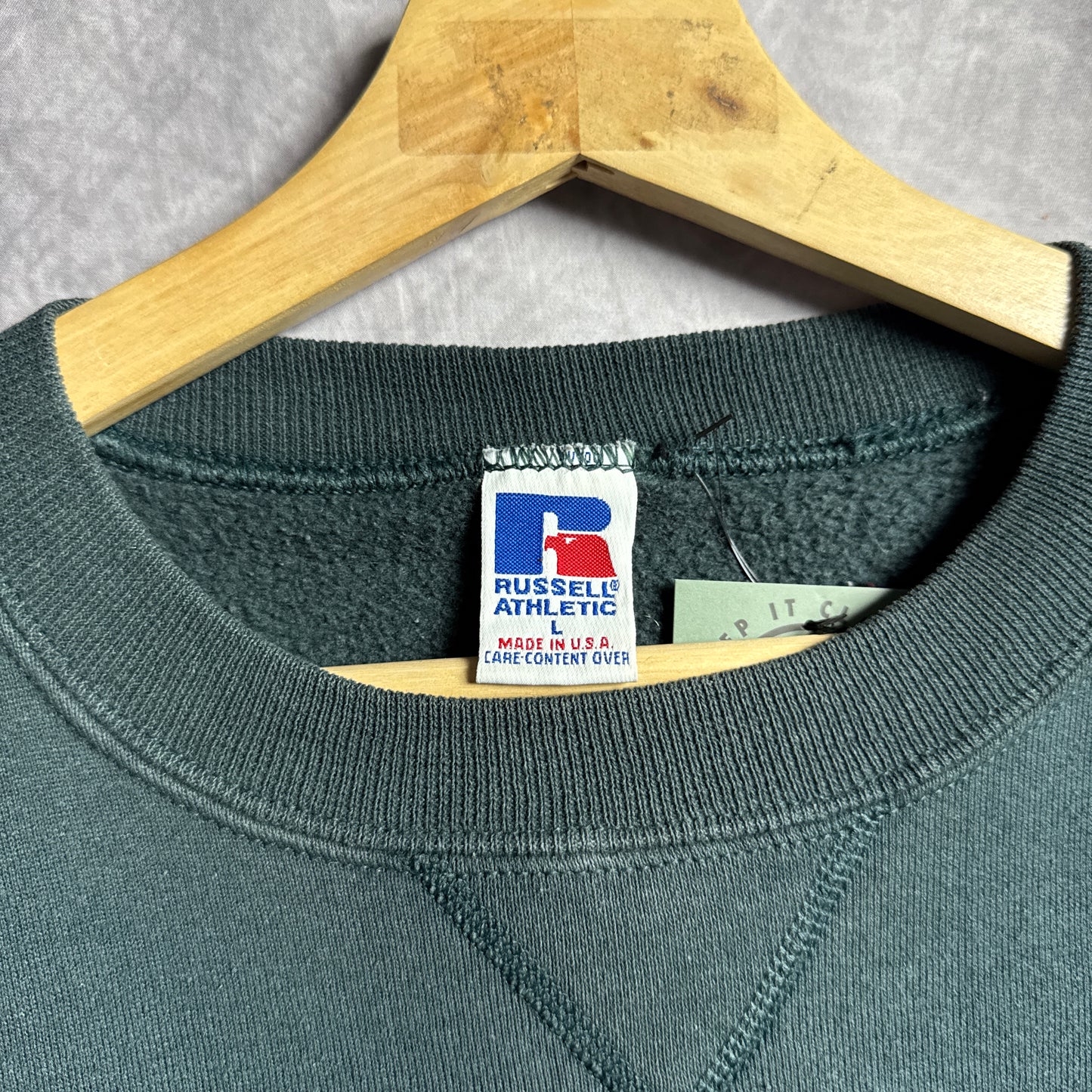 Green Don’t Mess With Classic Texas Longhorns Crewneck Sweatshirt 4405