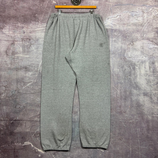 90s Heather Gray DHA Harvard Russell Athletic Jogger Baggy Sweatpants 36x31.5 2112