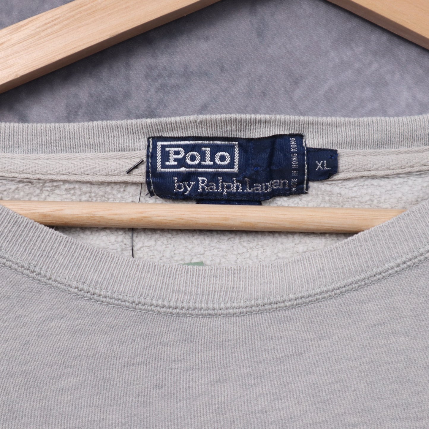 90s Grey Polo Ralph Lauren Crewneck 5404