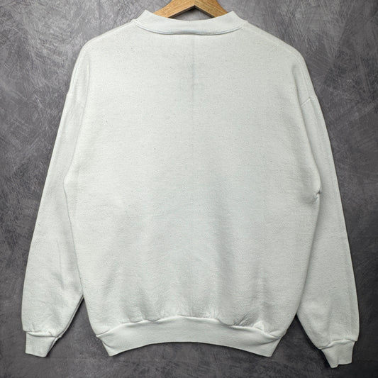 2000 White Rams Super Bowl Crewneck Sweatshirt 4142