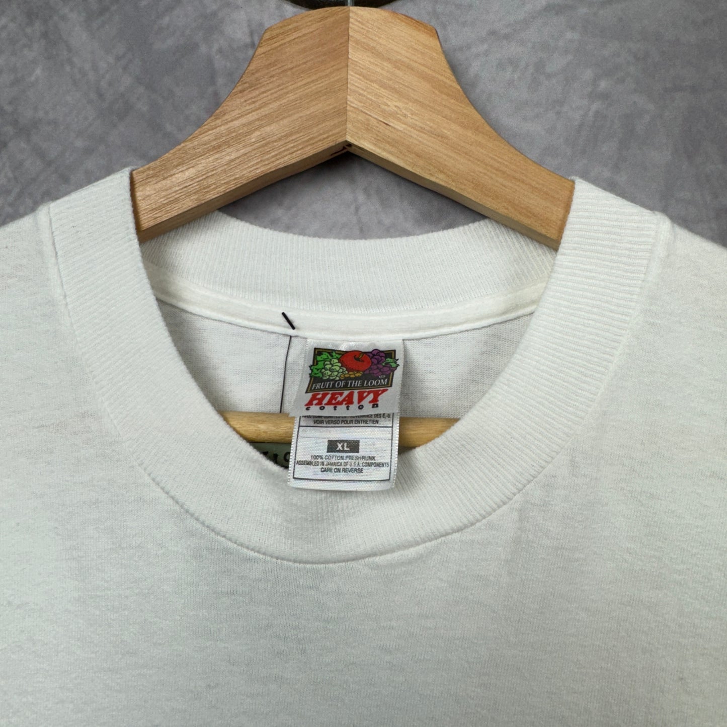 90s White Robby Unser Racing Shirt 3911