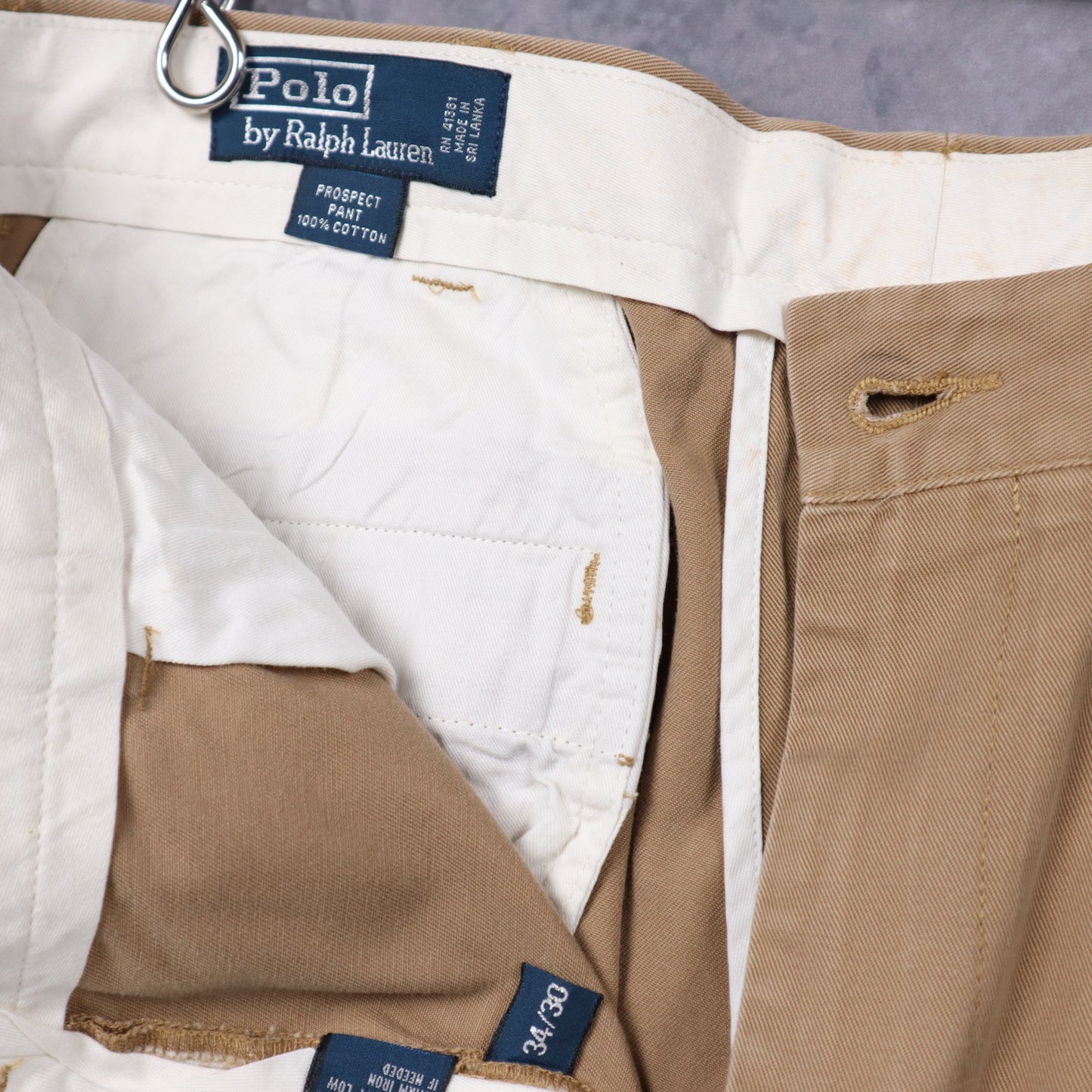 Early 2000s Khaki Polo Ralph Lauren Prospect Chino Pants 5222