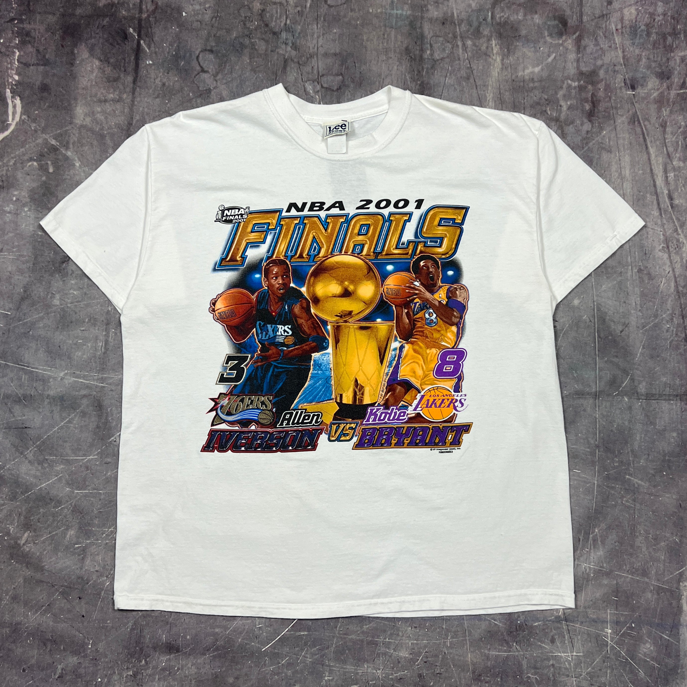Allen Iverson 2001 Nba Finals Jersey 2001 White Kobe Vs Allen