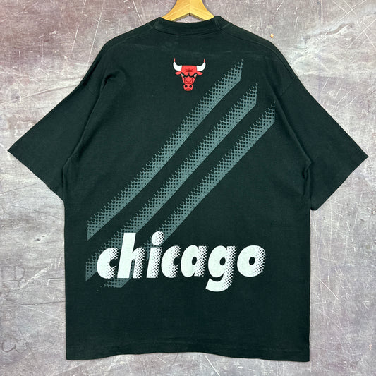 90s Black Chicago Bulls Shirt 3401