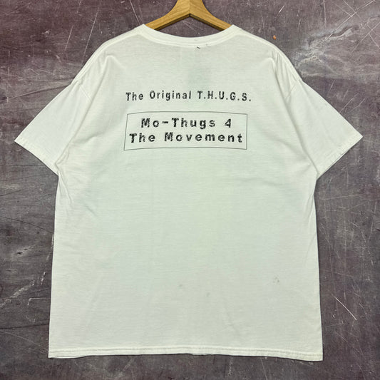 2002 White Bone Thugs N Harmony Thug World Order Album Promo Graphic Shirt XL 2914