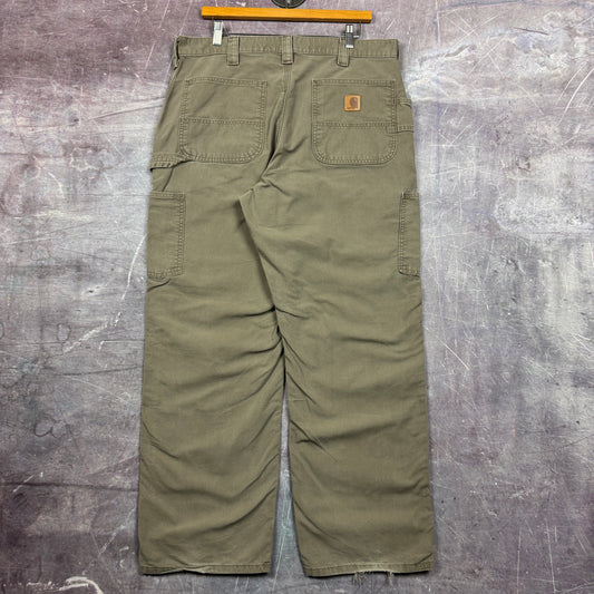 Early 00s Tan Brown Carhartt Carpenter Work Pants 2135