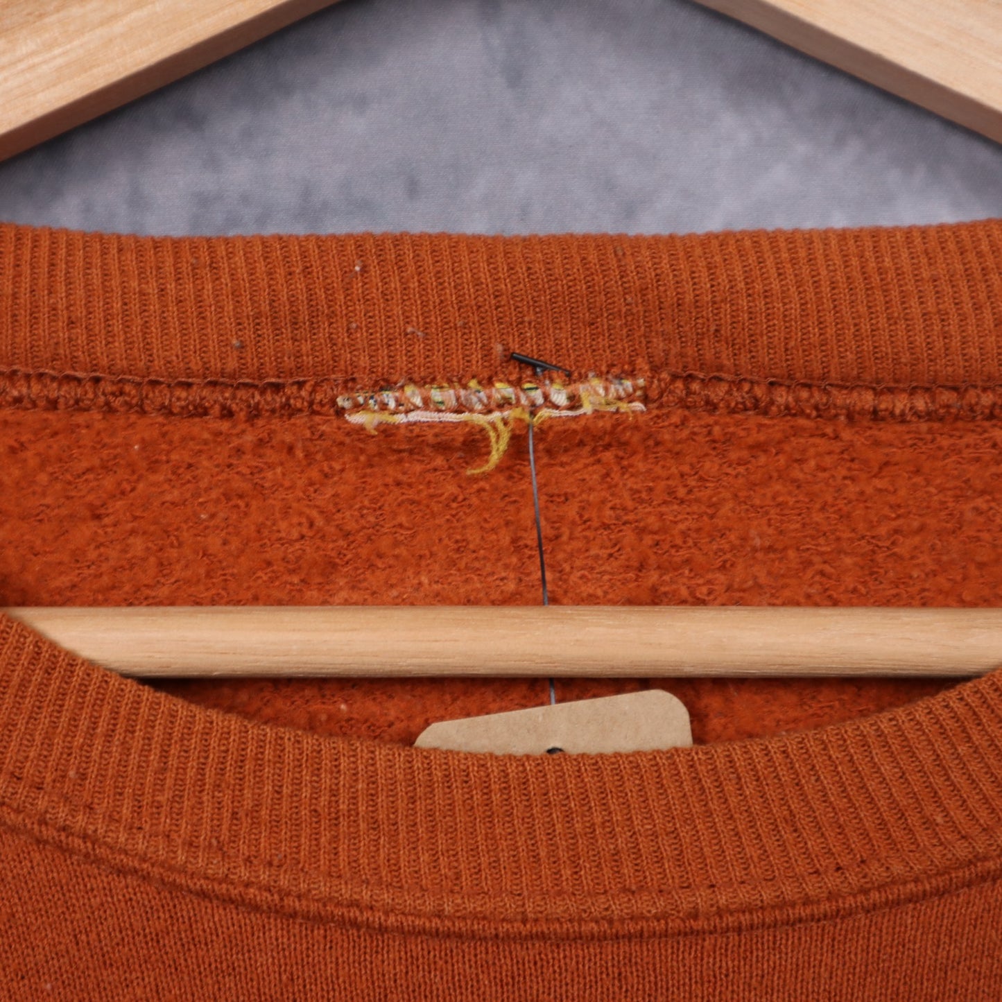 90s Burnt Orange Texas Longhorns Crewneck Sweatshirt 5687