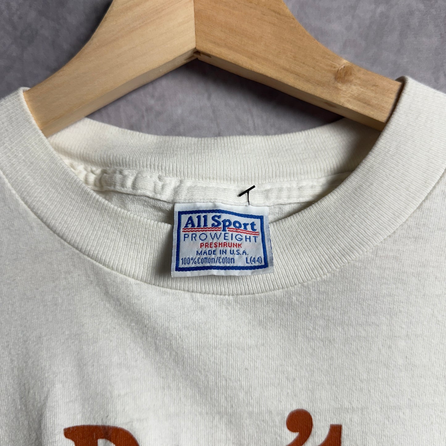 90s White Texas Longhorns Don’t Mess With Texas Shirt 4601