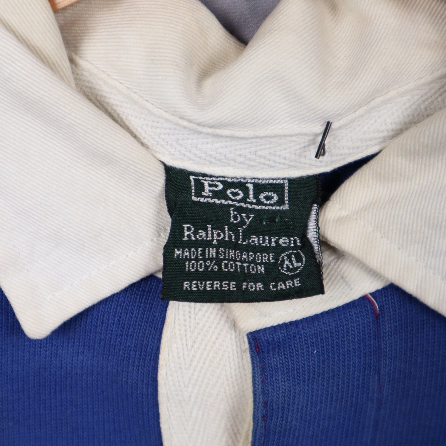 90s Polo Ralph Lauren Rainbow Striped Rugby Shirt 5135