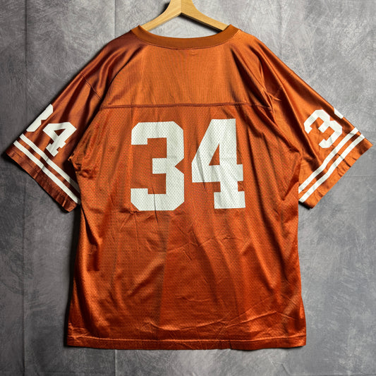 90s Orange Texas Longhorns Ricky Williams Reebok #34 Jersey 4574
