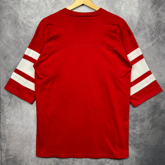 1985 Red New England Patriots Shirt 4165