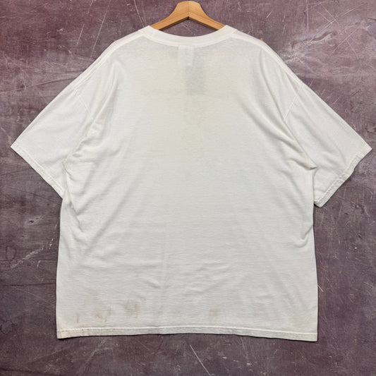 90s White The 38 Year Marathon Shirt 3634