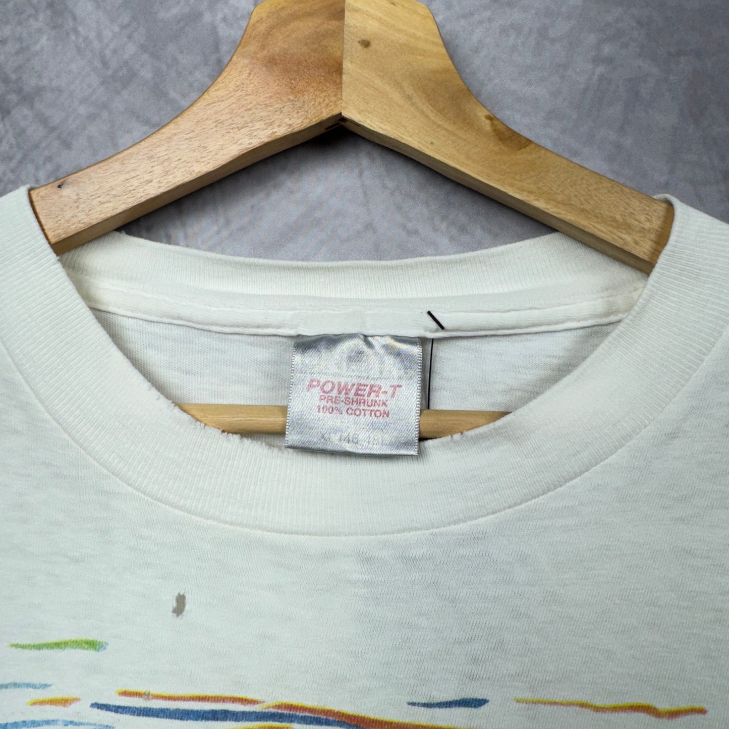 90s White McLaren Denny Hulme Shirt 3900