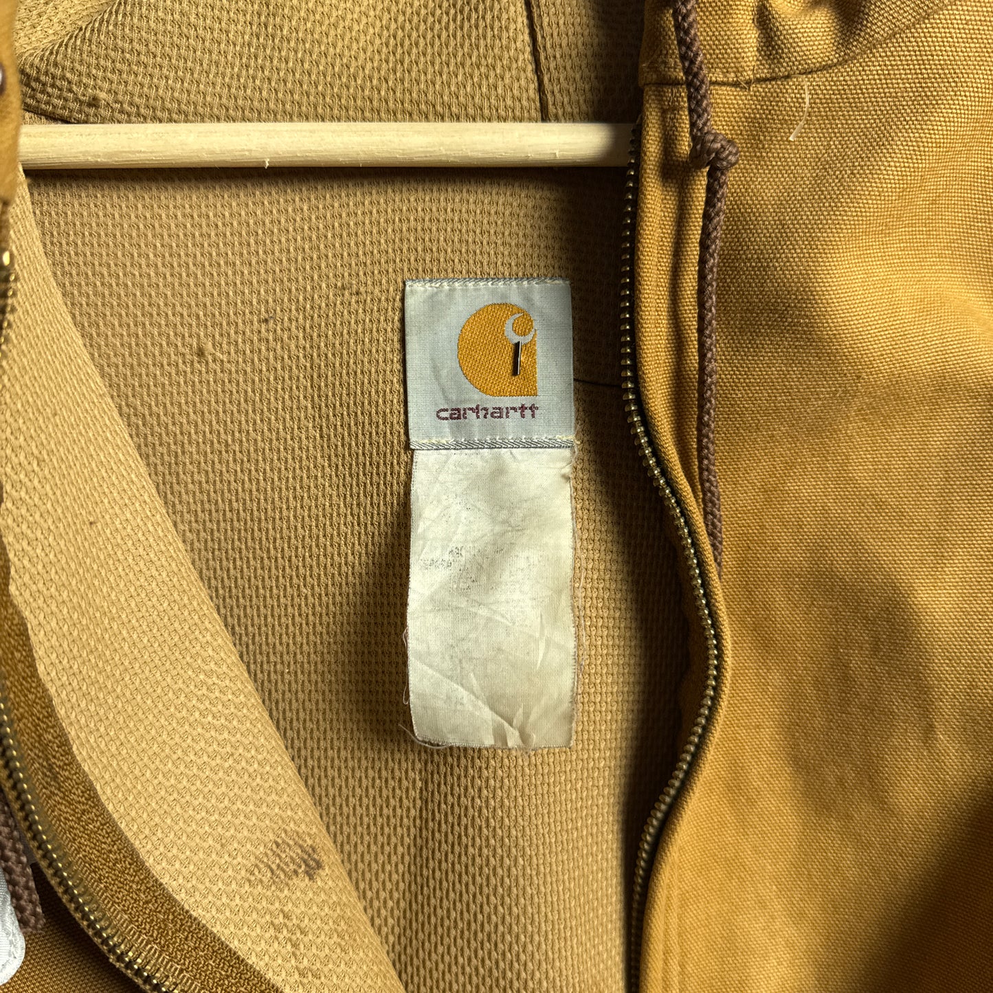 90s Tan Brown Texas Longhorns Carhartt Active Jacket 4447