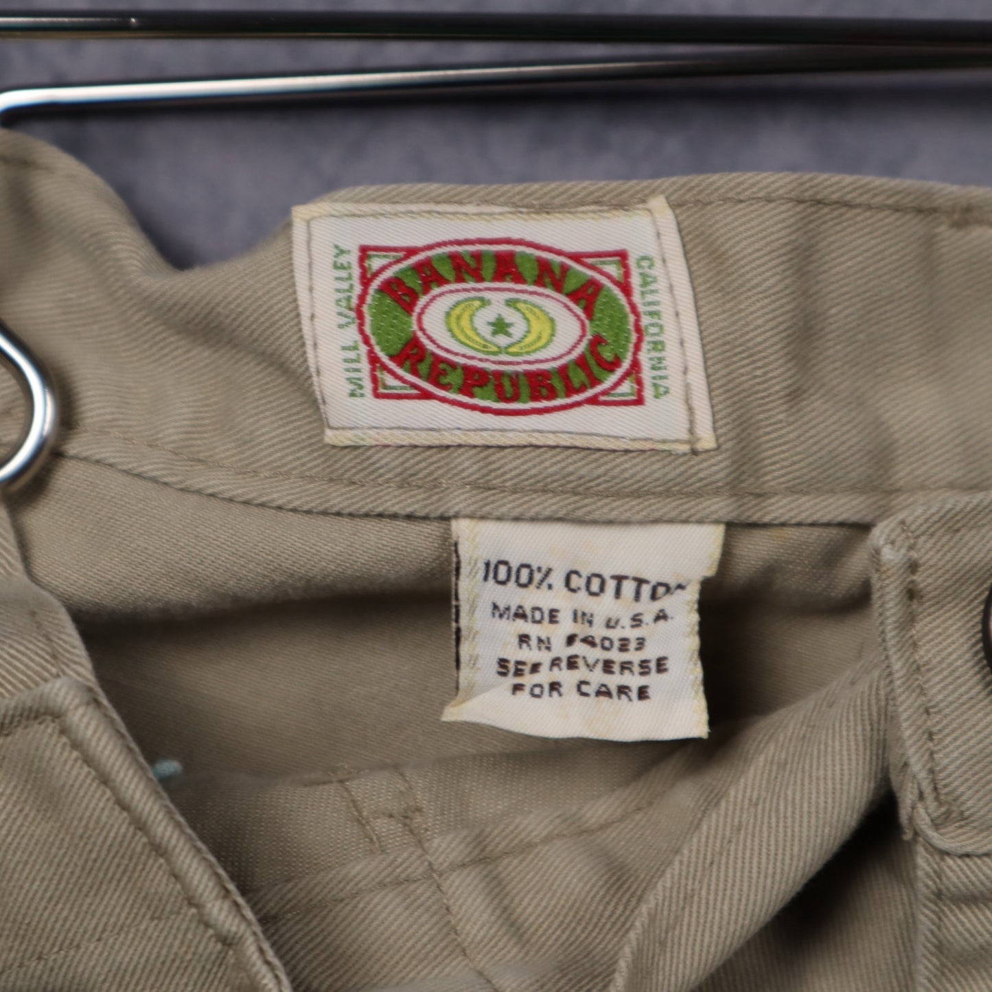 80s Khaki Banana Republic Mill Valley Fatigue Pants 5236
