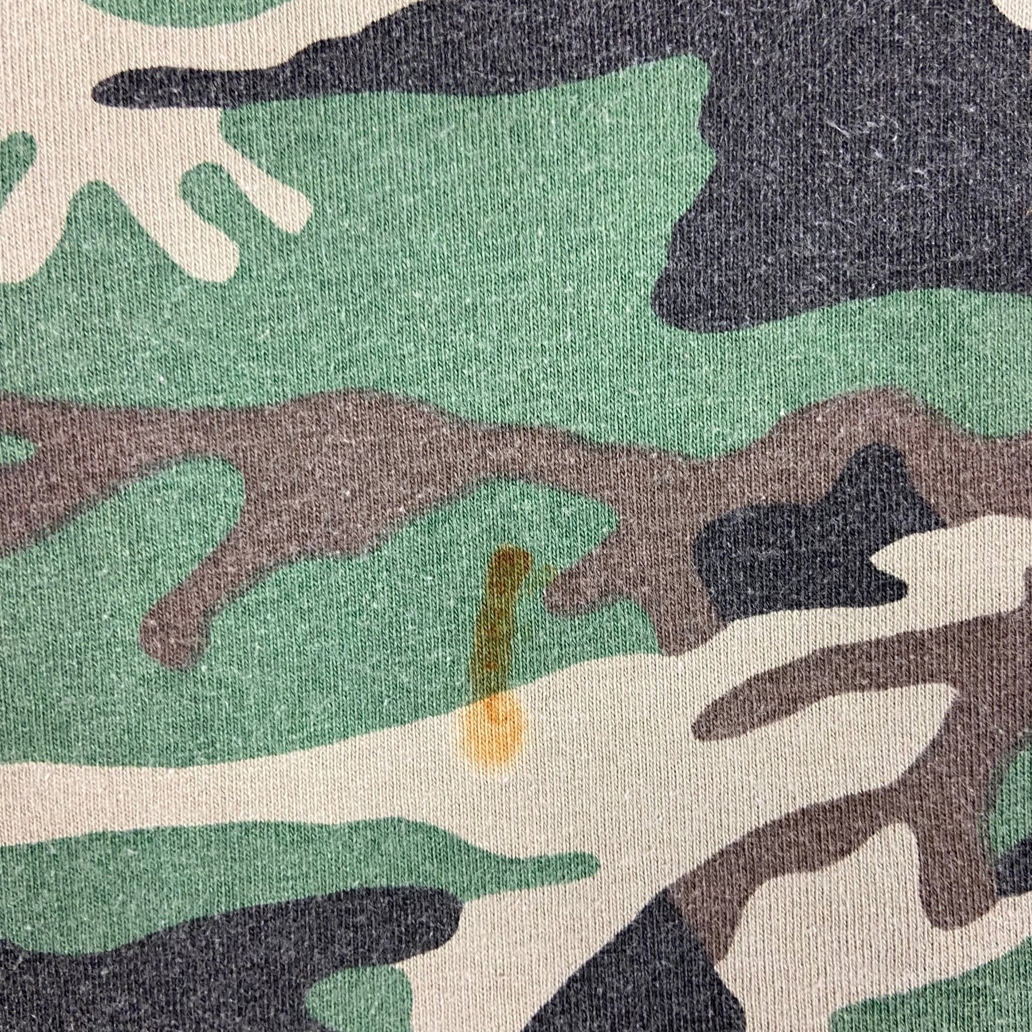 90s Blank Woodland Camo Essential Camo Pocket Shirt L BF68