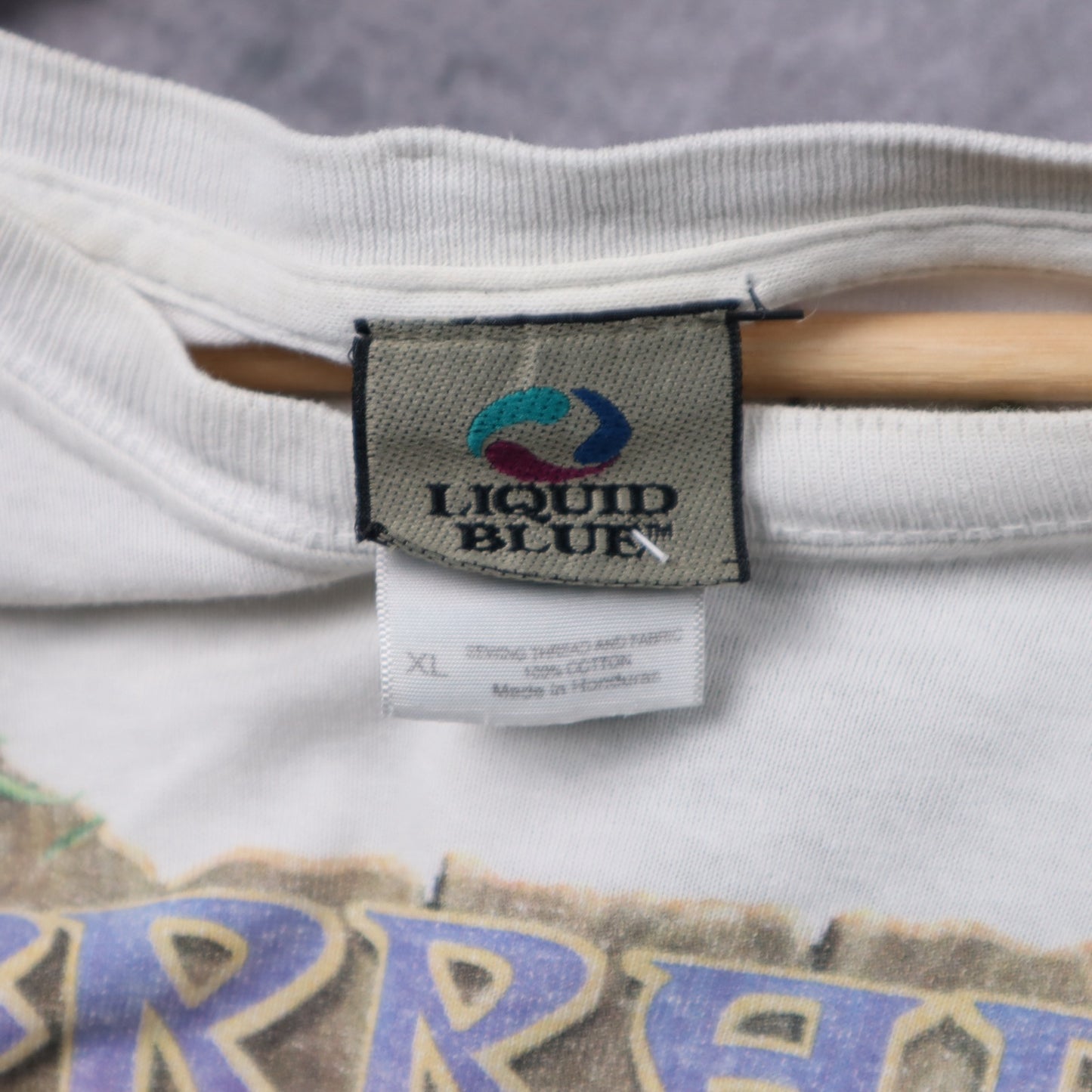 90s Tie Dye Grateful Dead Terrapin Station Liquid Blue Shirt 5448