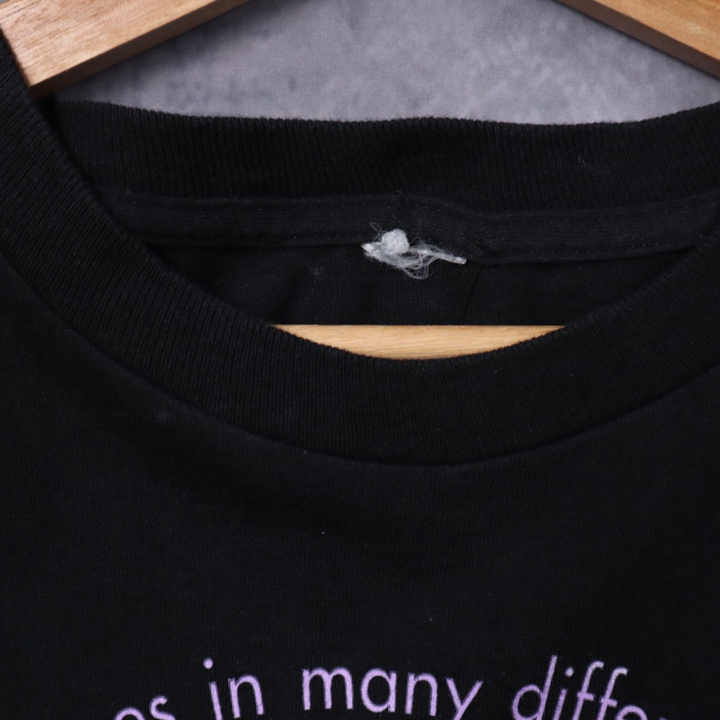 90s Black Dalmatian 'Love Comes In Many Different Spots' Shirt 5437