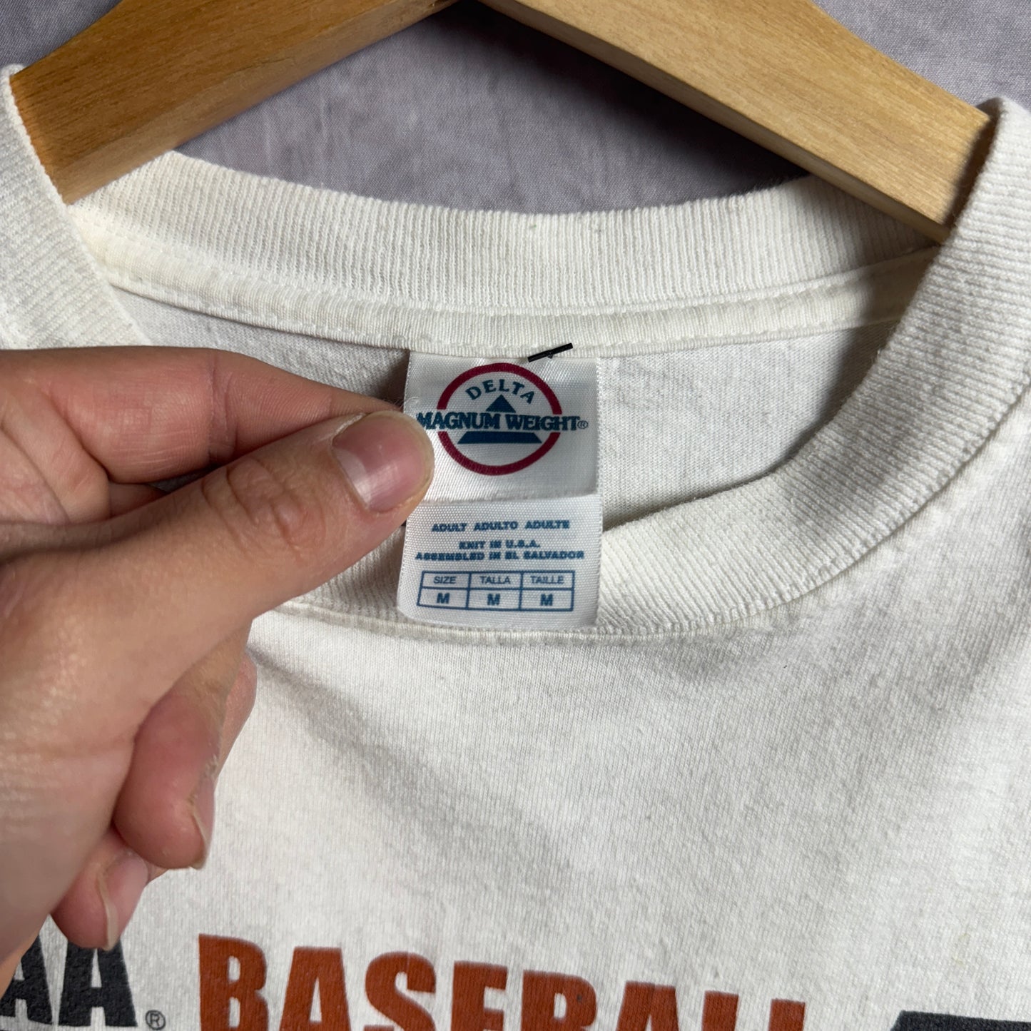 2005 White Texas Longhorns Baseball National Champions Shirt 4514