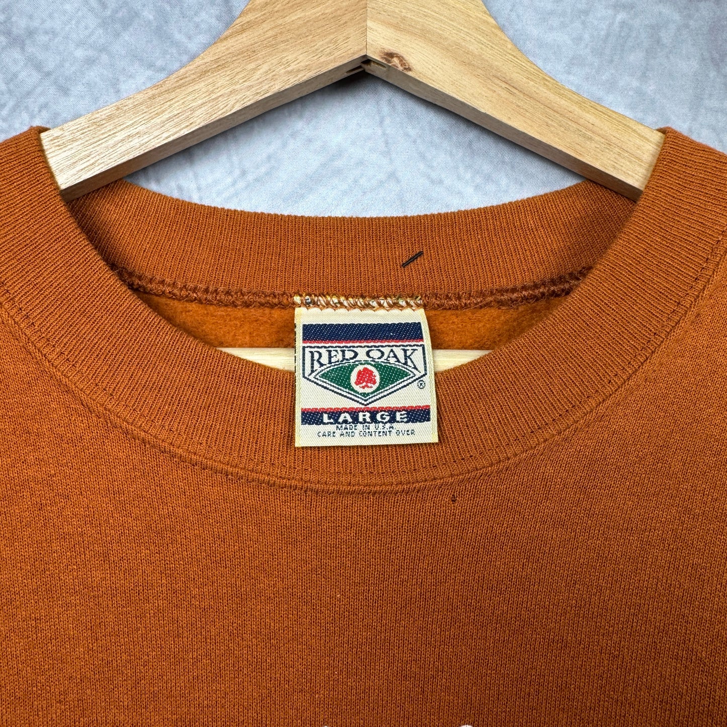 90s Orange Texas Longhorns Crewneck Sweatshirt 4385