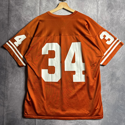 90s Orange Texas Longhorns Ricky Williams Reebok #34 Jersey 4595