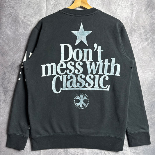 Black Don’t Mess With Classic Texas Longhorns Crewneck Sweatshirt 4399