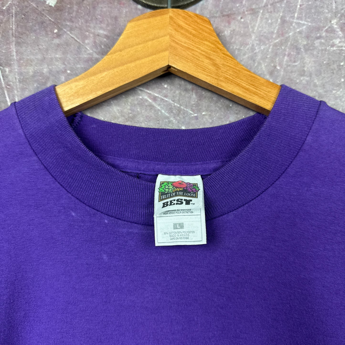 90s Purple Samuel Adams Smile Shirt 3615